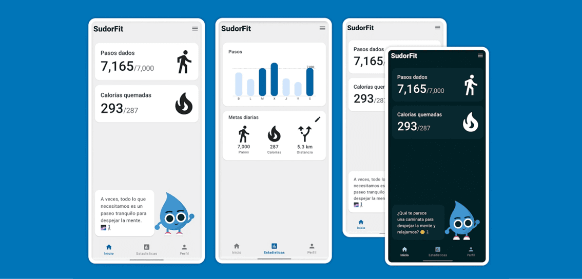 Image of the SudorFit application