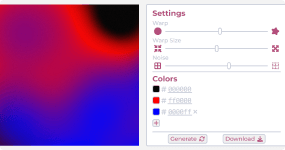 Image of the Mesh Gradient Generator application