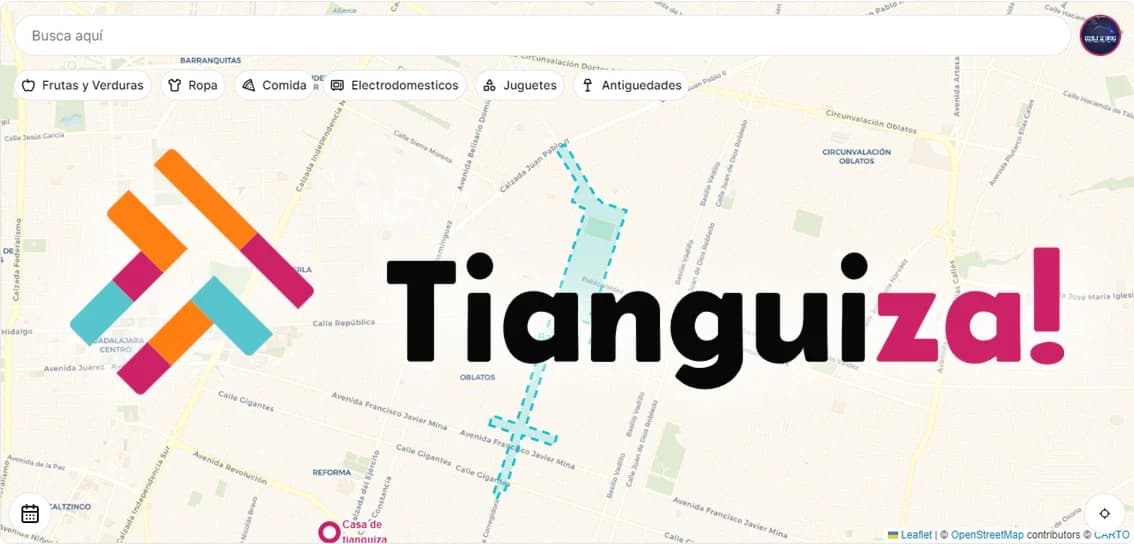 Image of the Tianguiza application